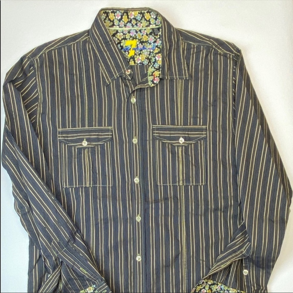7 FOR ALL MANKIND size L CASUAL BUTTON DOWN